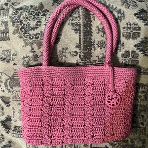 The Sak Crochet Pink Purse